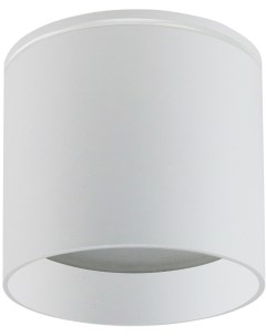 Светильник потолочный накладной IP44 HL363 12W, GX53, белый Feron