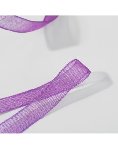 Лента капроновая 6 мм 30 1 м цвет фиолетовый Nobrand