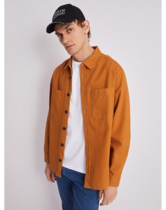 Куртка рубашка из хлопка с нагрудными карманами Zolla