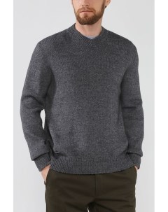 Шерстяной пуловер с V образным вырезом Marco di radi