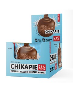 Протеиновое печенье в шоколаде без сахара Шоколад с начинкой Chikalab