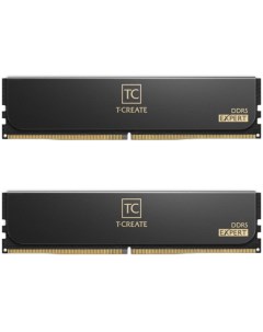 Модуль памяти DDR5 48GB 2 24GB CTCED548G7200HC34ADC01 T Create Expert PC5 57600 7200MHz CL34 1 4V bl Team group