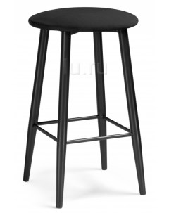 Полубарный стул Гангток катания блэк черный матовый 469980 Woodville