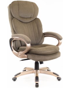 Компьютерное кресло для руководителя Т ткань коричневый Everprof