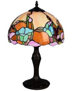 Настольная лампа  с цветами Omnilux