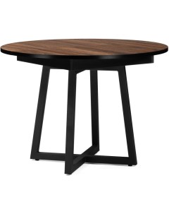 Деревянный стол Регна дерево черный 504216 Woodville