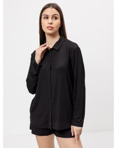 Комплект женский блузка шорты в черном цвете Mark formelle