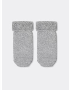 Теплые детские носки в оттенке серый меланж Mark formelle