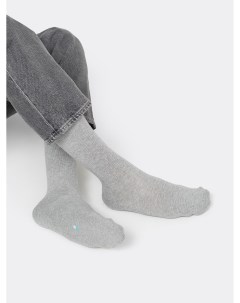 Высокие мужские носки в цвете серый меланж Mark formelle