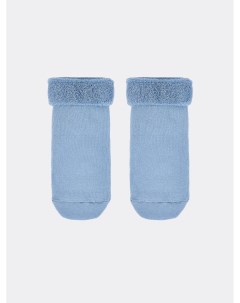 Высокие детские плюшевые носки в оттенке туман Mark formelle