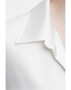 Блузка рубашка oversize атласная с V вырезом Befree