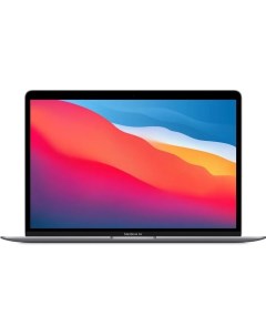 Ноутбук MacBook Air 13 3 M1 8 core 8 256ГБ SSD Mac OS серый космос A2337 MGN63ZP A Apple