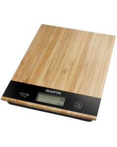 Кухонные весы MT 1639 бамбук Марта