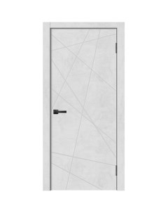 Дверь межкомнатная ПВХ Geometry GEO 1 600 Бетон снежный Двери гуд