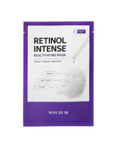Маска для лица RETINOL INTENSE с ретинолом и бакучиолом anti age 22 г Some by mi