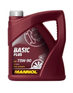 Трансмиссионное масло Basic Plus 75W 90 4 л Mannol