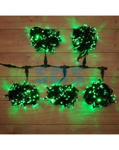 Гирлянда LED ClipLight 24V 5 нитей по 20 метров цвет диодов Зеленый Flashing Белый Sds-group