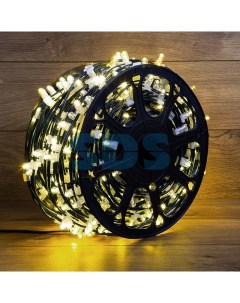 Гирлянда LED Clip Light 12V шаг 150 мм цвет диодов ТЕПЛЫЙ БЕЛЫЙ Flashing Белый Sds-group