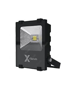 Светодиодный прожектор COB 220 вольт 10 ватт IP65 130x160x45 49165 X-flash