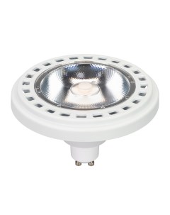 Лампа AR111 UNIT GU10 15W DIM Warm3000 WH 24 deg 230V Металл Arlight