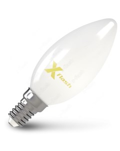 Светодиодная лампа филамент E14 FLMD C35 4W 220V 48700 X-flash