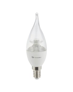 Лампа светодиодная E14 6 5W 4000K прозрачная LC CDTCL 6 5 E14 840 L219 Наносвет