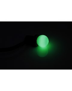 Лампа для белт лайт LED G45 0 5W 220 240V Green E27 ДИММИРУЕМАЯ зеленый новый завод Flesi