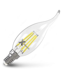 Светодиодная лампа филамент E14 FL CA35 4W 220V 48830 X-flash