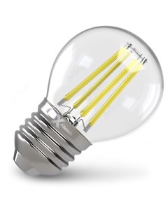 Светодиодная лампа филамент E27 FL P45 4W 220V 48021 X-flash