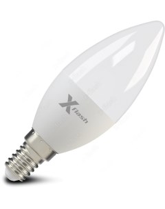 Светодиодная лампа E14 C37 6 5W 220V 47505 X-flash