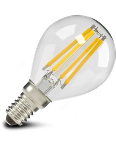 Светодиодная лампа филамент E14 FL P45 4W 220V 47635 X-flash