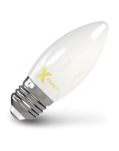 Светодиодная лампа филамент E27 FLM C35 4W 220V 48526 X-flash