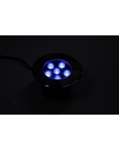Прожектор G MD100 B грунтовой LED свет синий D150 6W 12V Flesi