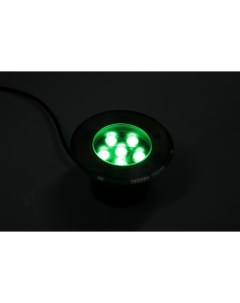 Прожектор G MD100 G грунтовой LED свет зеленый D150 6W 12V Flesi
