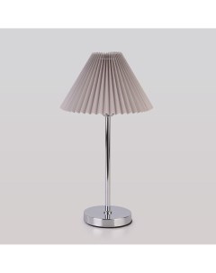 Настольная лампа Peony 01132 1 хром серый Eurosvet