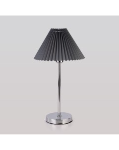 Настольная лампа Peony 01132 1 хром графит Eurosvet
