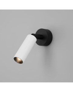 Светодиодный спот Pin 20133 1 LED белый черный Eurosvet
