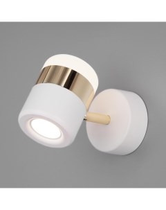 Настенный светодиодный светильник 20165 1 LED золото белый Eurosvet