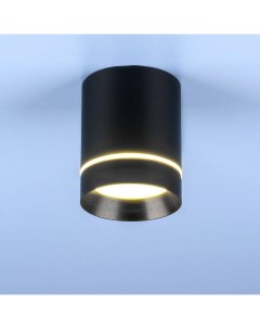Потолочный светодиодный светильник DLR021 9W 4200K черный матовый 4690389102929 Elektrostandard