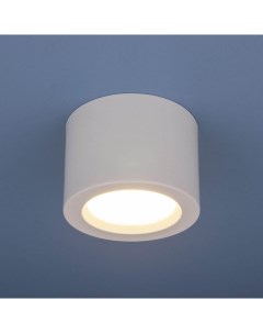 Потолочный светодиодный светильник DLR026 6W 4200K белый матовый 4690389120671 Elektrostandard