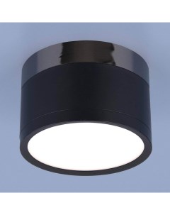 Потолочный светодиодный светильник DLR029 10W 4200K черный матовый 4690389122019 Elektrostandard
