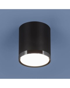 Потолочный светодиодный светильник DLR024 6W 4200K черный матовый 4690389110375 Elektrostandard