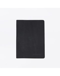 Чёрная обложка для паспорта Long river