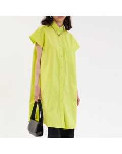 Жёлтое платье рубашка Jnby