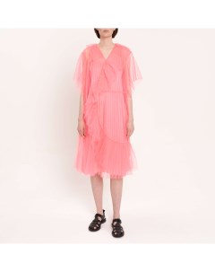Розовое двухслойное платье Jnby