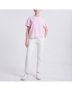 Розовая хлопковая футболка Lilibu store
