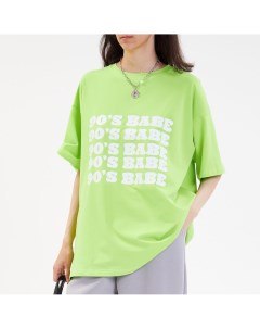 Салатовая футболка 90 S BABY Минимо