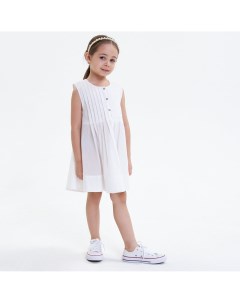 Белое платье со складками Alexandra talalay