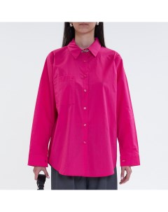 Розовая свободная рубашка Metoday