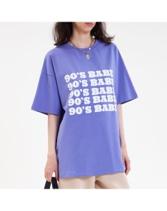 Фиолетовая футболка 90 S BABY Минимо